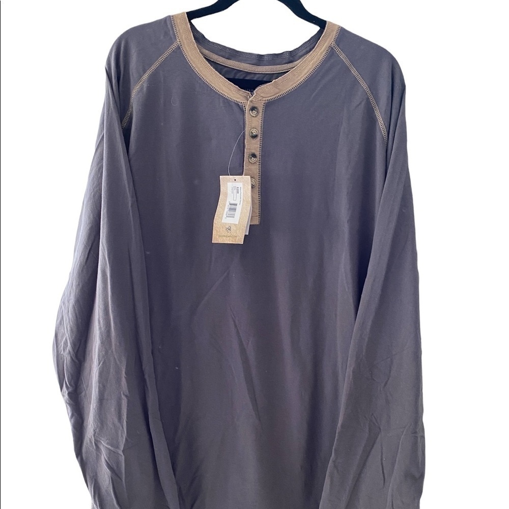 New Legendary Whitetails Men's Recluse Henley Hunters Shirt Size 3XL